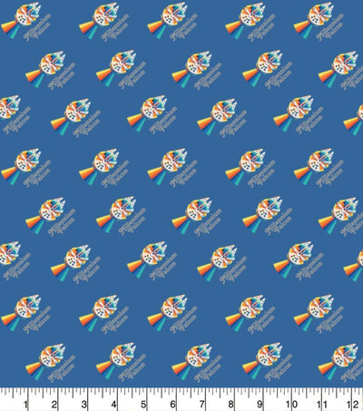 Star Wars, Cotton Fabric, Millennium Falcon - Sunnyside Fabrics UK - Craft Cotton Co, Star Wars - {{product.type}} - sunnysidefabricsuk.com