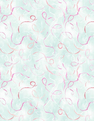 Swirling Confetti, Winged Whisper Cotton Fabric - Sunnyside Fabrics UK - butterflies, butterfly fabric, pink butterfly, Wilmington fabrics - {{product.type}} - sunnysidefabricsuk.com