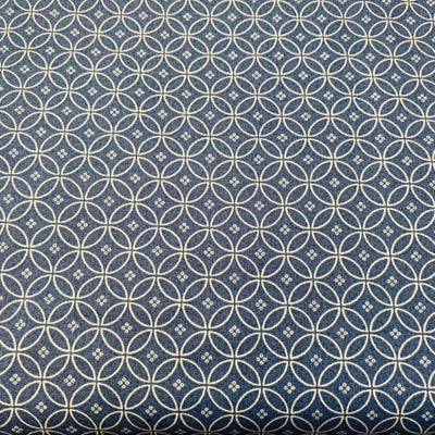 Tamara Tile Blue, Cotton Fabric - Sunnyside Fabrics UK - essential trends, quilting fabric, red cotton fabric, sashing fabric - {{product.type}} - sunnysidefabricsuk.com