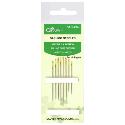 Clover Sashiko Needles - Sunnyside Fabrics UK - Applique Needles, Clover, quilting needles - {{product.type}} - sunnysidefabricsuk.com