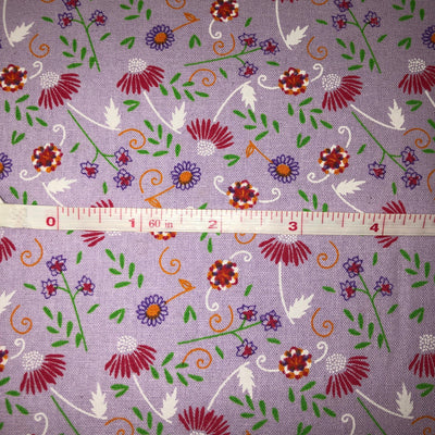 Cute Floral, Lilac Fabric - Sunnyside Fabrics UK - cotton, ditsy floral, floral, florals, lilac, spring prints - {{product.type}} - sunnysidefabricsuk.com