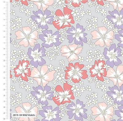 Rose Bouquet, Petal and Pip, - Sunnyside Fabrics UK - craft Cotton co, floral, the crafty lass - {{product.type}} - sunnysidefabricsuk.com